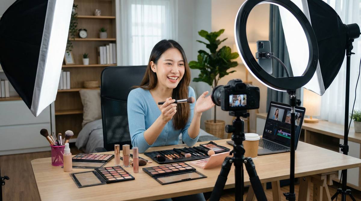 蘑菇视频美妆教程